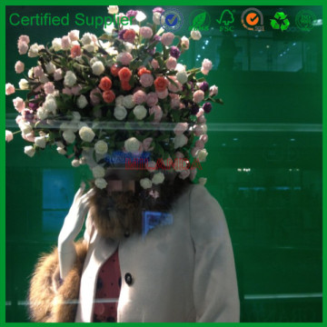 decoration flower for mannequin head (M-10240)