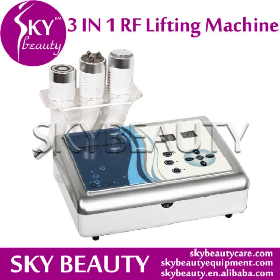 3in1 Cooling Treatment Tripolar Bipolar RF Face Lifting Equipment