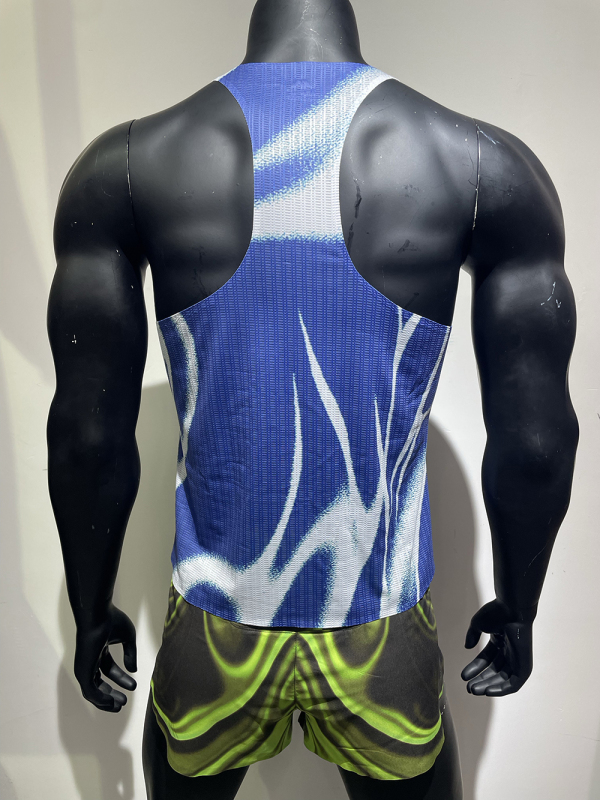 Heat Transfer Printing Running Vest Quick Dry Sports Vest Training Vest