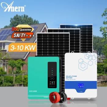 4KW & 5KW Off-Grid Solar Systems with LiFePO4 Battery