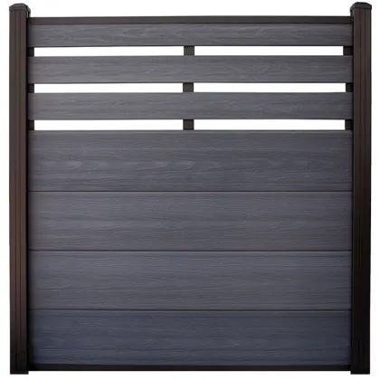 WPC Fence Panels for Outdoor Garden Walls
