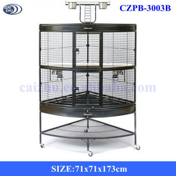Playtop Corner Metal Parrot Cage
