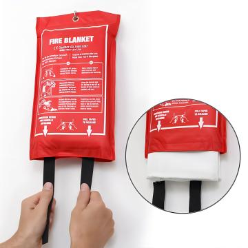 Custom Fiberglass Fire Blanket Manufacturer - 1*1m Home & Kitchen Fire Retardant Extinguish Blanket