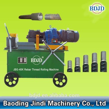 hot selling construction used rebar threading steel rebar thread rolling machine