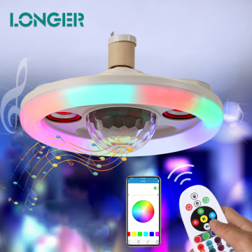 36W RGB Smart Dimmable DJ Party LED Bulb with Bluetooth Music Control