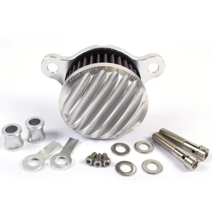 Harley Davidson Motorcycle Accessories: Mosaike Motorbike CNC Turbine Air Intake Cleaner Filter