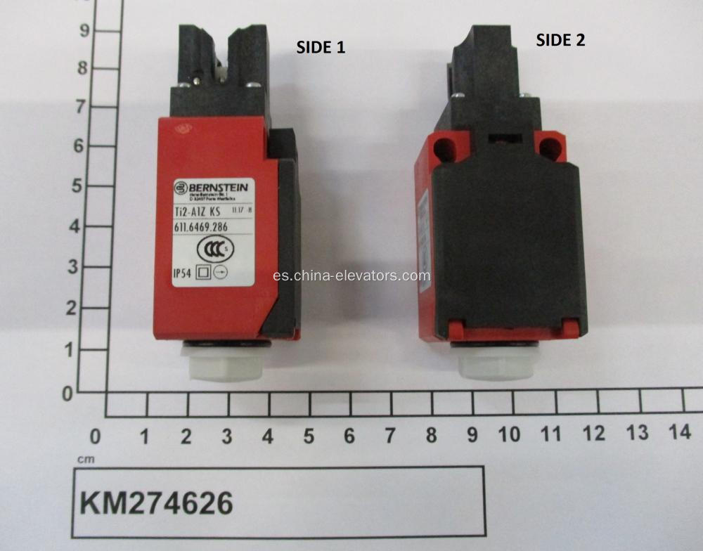 KM274626 Interruptor de contacto de la puerta TI2-A1Z KS para ascensores Kone