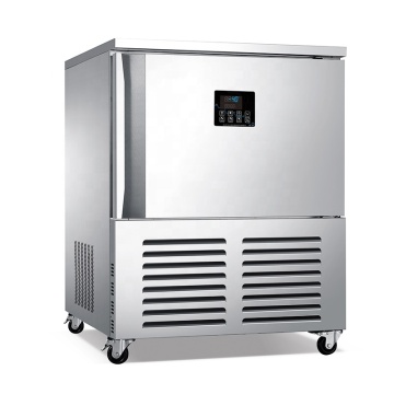 10 Tray Small Air Cooling Blast Freezer for Quick and Fast Freezing - 2 Door Refrigerator and Chiller Equipment