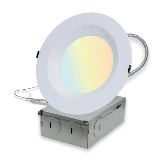 NEW ARRIVAL: 4-10 Inch Indoor LED Retrofit Lighting - 2700lm, Selectable Wattage & CCT