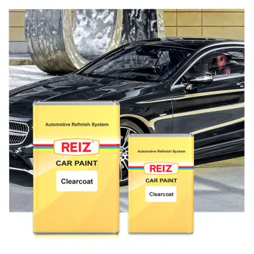 Reiz Car Paint Crystal Silver Basecoat Color Refinish