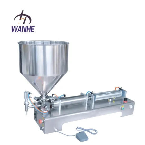 Semi-Automatic Salad Dressing Paste Filling Machine G1WGD100-5000 Horizontal Single Head