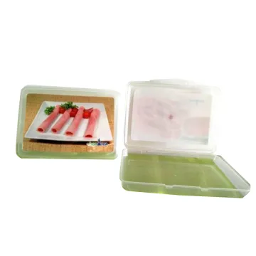 Hot Selling Clear Plastic Toast Ham Storage Box