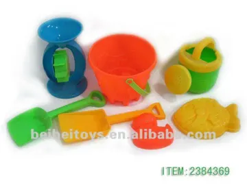 Plastic Beach Bukcet and Spade for Sale