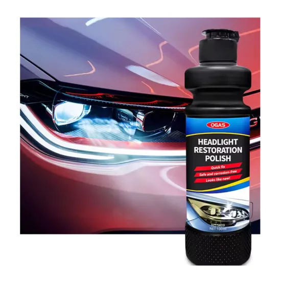 OGAS Private Custom Headlight Polishing Liquid: An Effective Car Headlights Cleaner to Eliminate Dirt