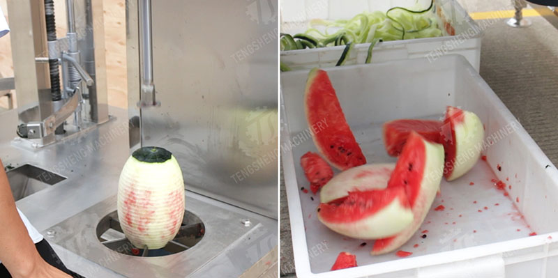 pumpkin peeling machine