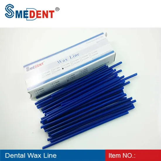 Dental Wax Line Blue Color