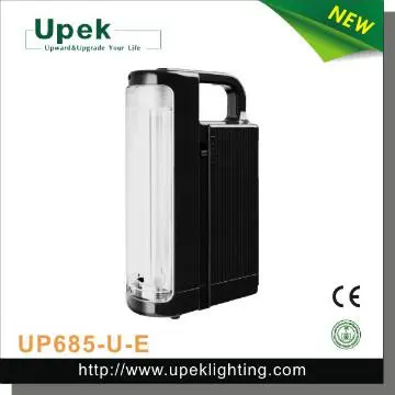 china factory rechargeable cfl led emergency light lamp camping lanter