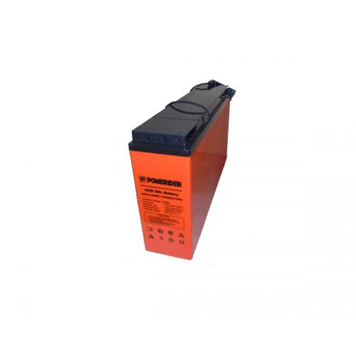 12V 200Ah Terminal Depan Nano Gel VRLA Baterai