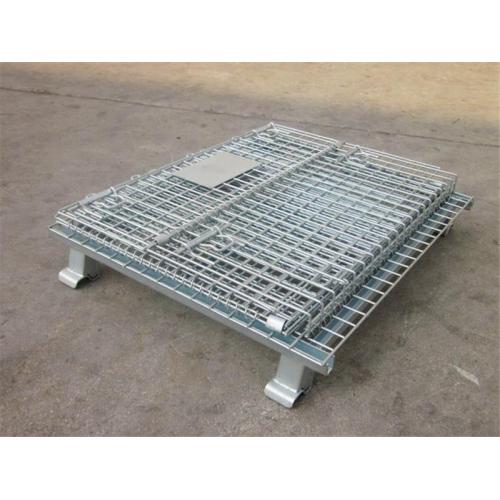 logistics steel large container cage pallet