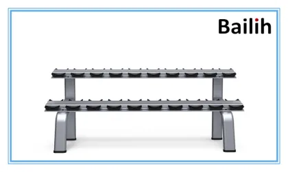 Hammer strength Rack/chrome dumbbell rack, Bailih gym equipment P164