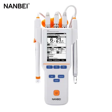 Portable Multi Parameter Water Quality Meter Analyzer