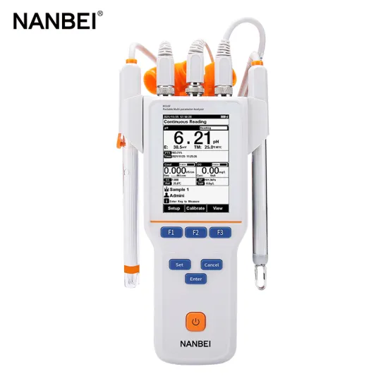 Portable Multi Parameter Water Quality Meter Analyzer