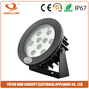 9W ADC12Aluminum Spot Light พร้อม Sink Heat Sink