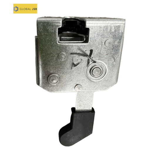 Excavator right window lock assembly