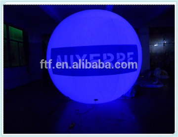 Custom Logo Inflatable Helium Balloon Advertising Balloon led Balloon For Sale 2017