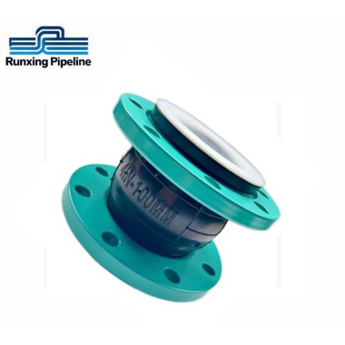 PTFE-Lined Rubber Expansion Joint for Chemical Applications