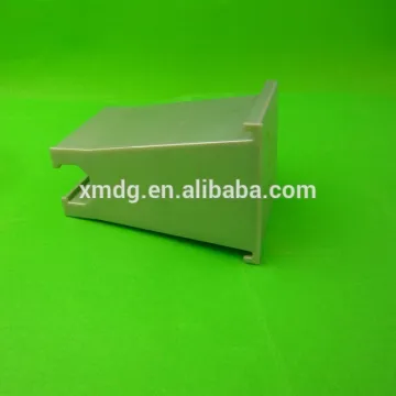 Durable Solar aluminum tube plastic end cap