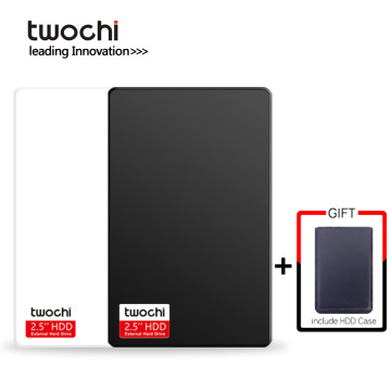 TWOCHI A1 USB3.0 2.5'' External Hard Drive 80GB 120GB 160GB 250GB 320GB 500GB Storage Portable HDD Disk Plug and Play for PC/Mac