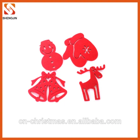 Good price laser cut felt christmas decoration sale