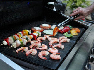 PTFE Non-Stick BBQ Grill Grill Mat/Liner