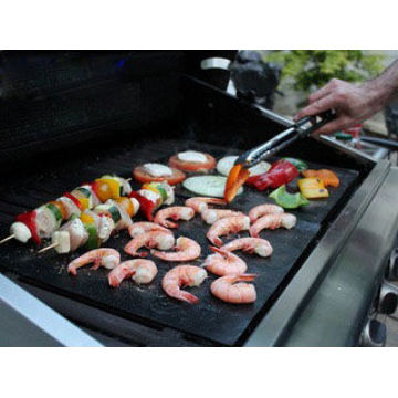 PTFE Non-Stick wiederverwendbare BBQ Grill Matte/Liner