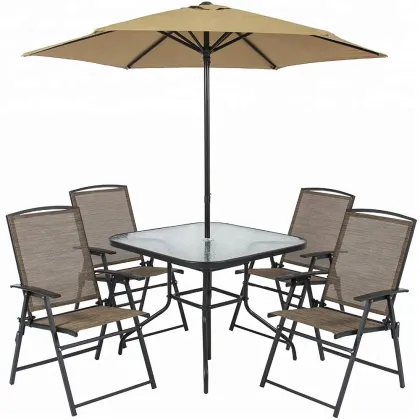 Hot Sale Outdoor Furniture Sets with Umbrellas