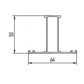 Low price casement window aluminum profile extrusion mold