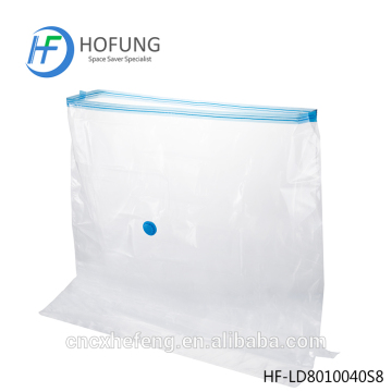 Jumbo and medium sized colorful cube vacuum storage bag with pump