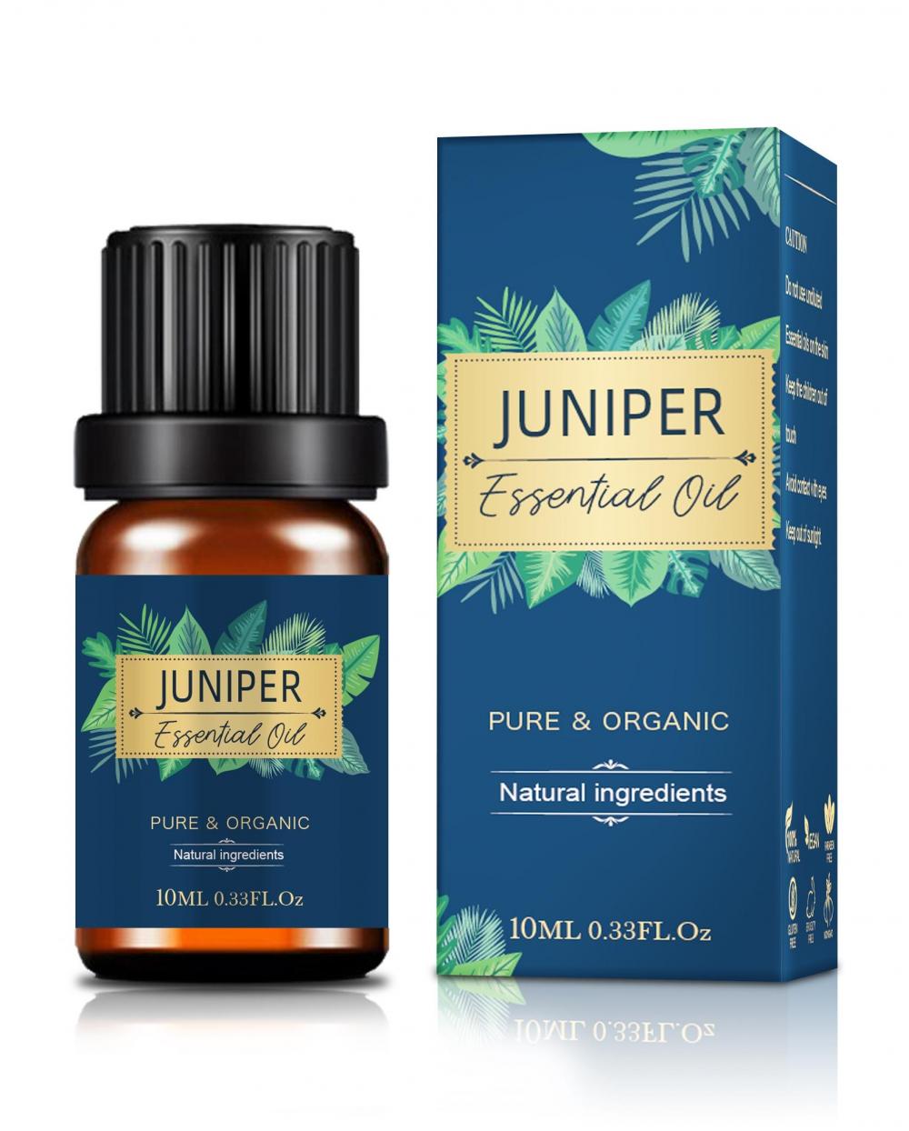 Óleos essenciais de aromaterapia Juniper Berry Aromaterapia Pure Óleo essencial novo 100 puro natural