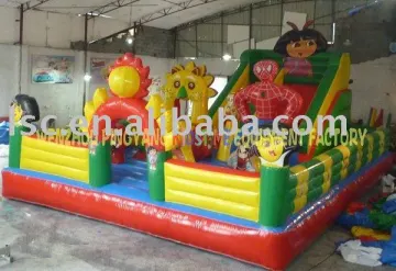 Giant amusement park Dora inflatable