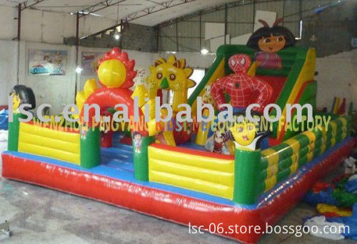 Giant Amusement Park Dora Inflatable, High Quality Giant Amusement Park ...