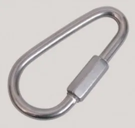 Climbing carabiner D shape carabiner clips