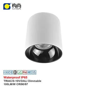 72W IP65 Waterproof LED Downlights - Aluminium Hotel Surface Mounted Recessed COB LED Light