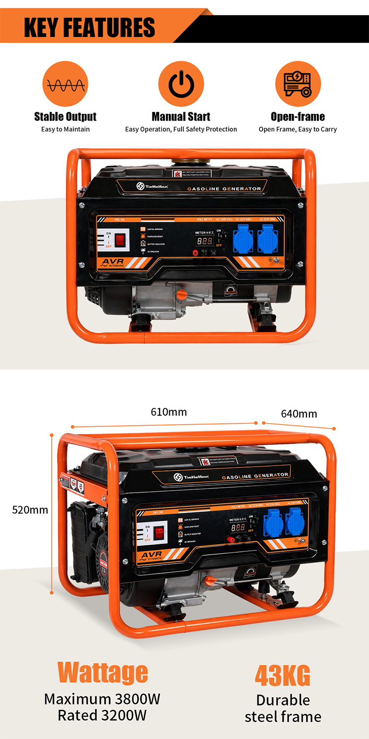 AVR Conventional Gasoline Generator