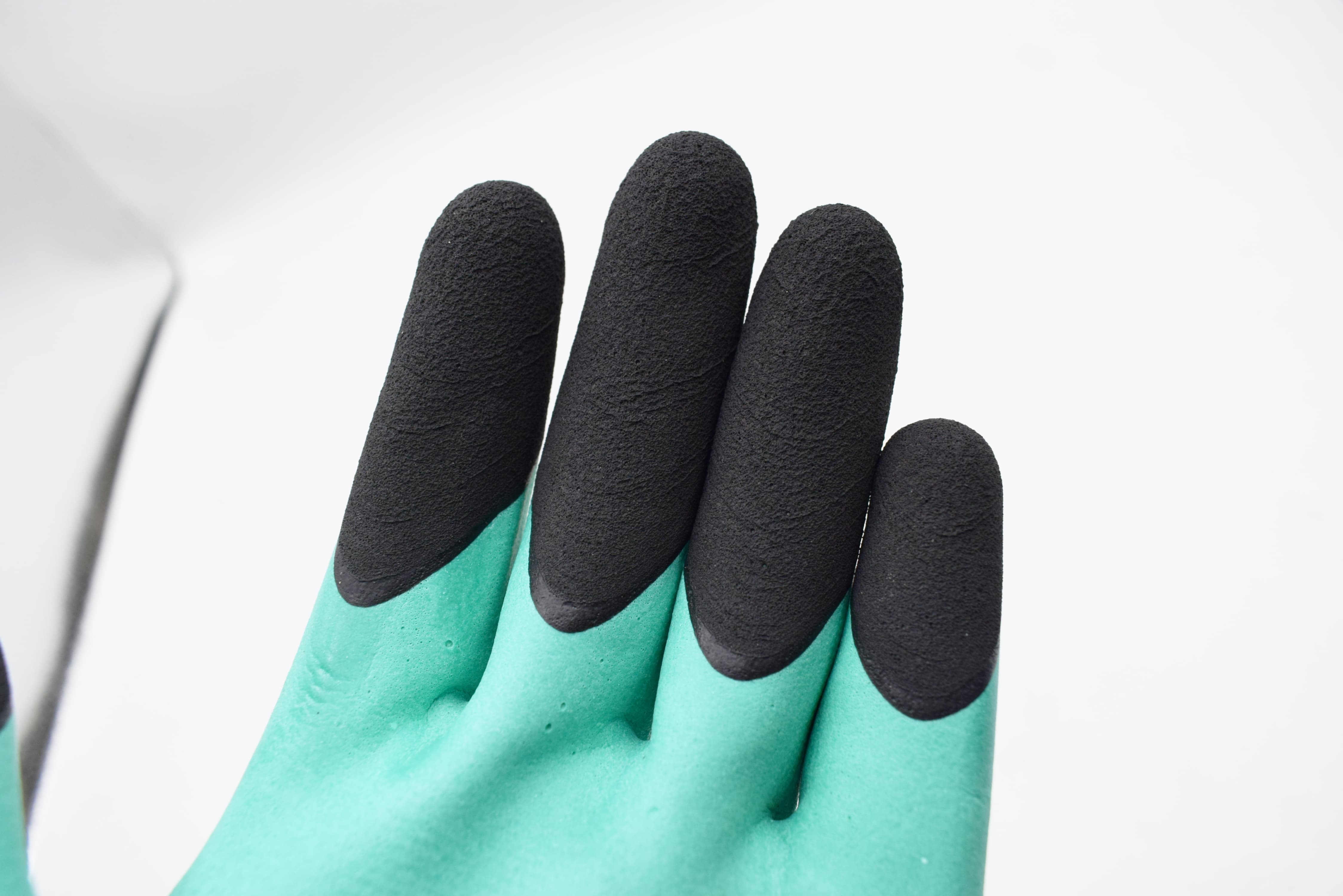 Breathable reinforced finger gloves