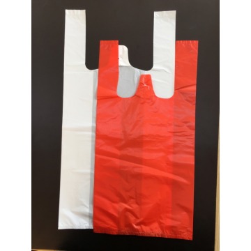 Green Color HDPE T Shirt Bag Slide Seal Deli Bag Polyethylene Films Plastic Bags