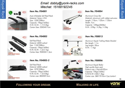 YONK SUV Roof Rack: Luggage Carrier and Kayak Soft Top Roof Rack