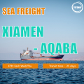 Sea Freight from Xiamen to Aqaba