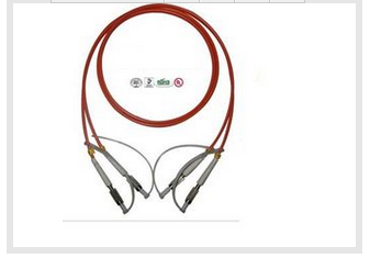 8 Cores DIN Type Fiber Optic Patch Cord Multimode
