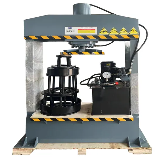 2024 Model: 160 Ton Solid Tyre Press Machine for Forklift Tires - Hydraulic Press Equipment